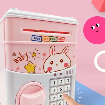 СЕЙФ-КОПИЛКА, банкомат, банкомат для детей, большая электронная копилка для детей