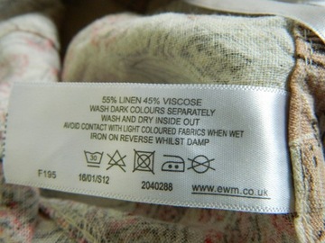 КРАСИВАЯ ЛЬНЯНАЯ ЮБКА 40