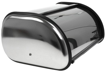 Хлебница, СТАЛЬ, Серебряный БЛЕСК, КОНТЕЙНЕР ДЛЯ ХЛЕБА, Хлебница