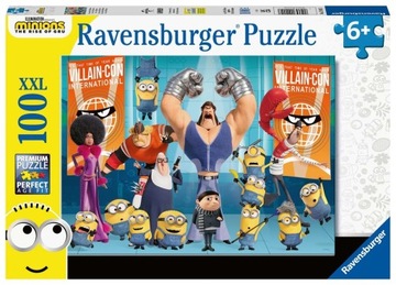 RAVENSBURGER PUZZLE DLA DZIECI 2D: MINIONKI 2 100 ELEMENTÓW 12915