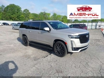 Cadillac Escalade III 2023 Cadillac Escalade 2023r., 4x4, 6.2L 6.2 Benzyna 420KM