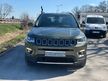 Jeep Compass II SUV 1.4 Multiair 170KM 2018 Jeep Compass Raty juz od 1200ZL Navi Radar Automat 170KM Skora full opcja, zdjęcie 2