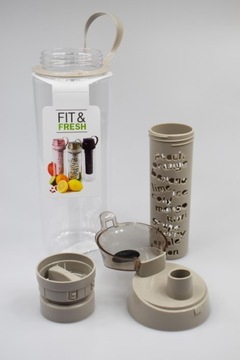 БУТЫЛКА СО ВСТАВКОЙ ДЛЯ ФРУКТОВ, ЛЬДА, Дизайн