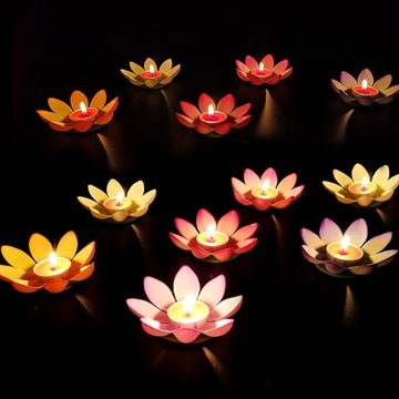 ПЛАВАЮЩИЙ ВОДНЫЙ ФОНАРЬ LOTOS ПОДСВЕЧНИК