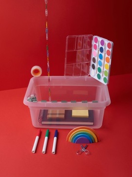 КОНТЕЙНЕР С КРЫШКОЙ-ОРГАНИЗАТОРОМ, основание 12,5 л.