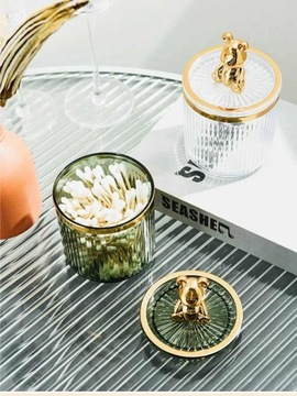 Контейнер для ватных палочек, палочки для мелочей для ванной, для орешков для кухни.