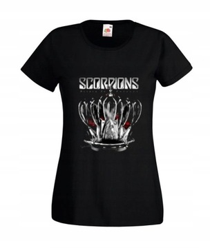 Женская ФУТБОЛКА Скорпионс КОНЦЕРТ ДИЗАЙН