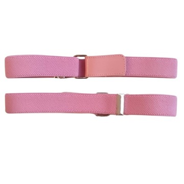 ДЕТСКИЕ БРЮКИ НА ЭЛАСТИЧНОЙ РЕМЕШКЕ С ЛИПУЧКОЙ РОЗОВЫЕ