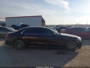 Mercedes Klasa S W223/V223 2021 Mercedes-Benz Klasa S 580 4Matic 2021 4.0 Benzyna 496KM, zdjęcie 6