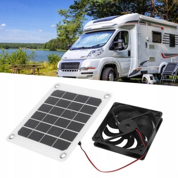 Портативная солнечная панель для вентиляторов мощностью 10 Вт.