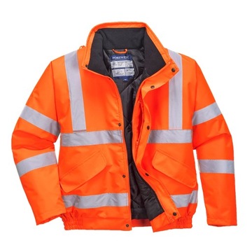 Kurtka ostrzegawcza Bomber PORTWEST Pomarańcz XS