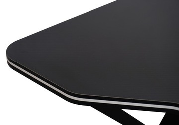 Игровой настольный стол для компьютерного игрока Black большой 120x60