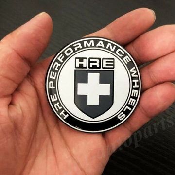 НАКЛЕЙКИ ЭМБЛЕМЫ HRE 65 ММ ДЛЯ КЕПОК ГУБ