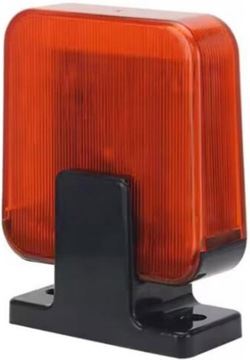 Lampa ostrzegawcza sygnalizacyjna do bramy 12V -230V z 16 diodami LED