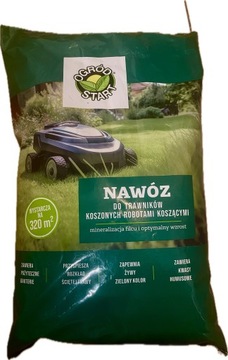 Nawóz do trawników koszonych robotami 8kg 320m2 Ogród-Start