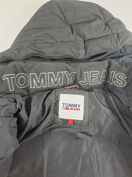 Kurtka męska puchowa z kapturem Tommy Jeans | Rozmiar L