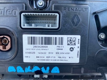 RENAULT ARKANA ЭКРАН ДИСПЛЕЙ IDEAL НАВИГАЦИЯ 280342895R