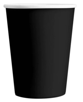 Набор тарелок, чашек, бумажных салфеток, черная скатерть BIRTHDAY