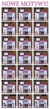 HAPPY B01 СТОЛ - РОЗОВЫЙ - ДЛЯ ДЕТЕЙ, КОМНАТА, МЕБЕЛЬ