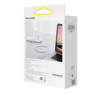BASEUS SZYBKI KABEL USB C QC PD FCP 100W MOCNY PRZEWÓD DO TELEFONU 2m