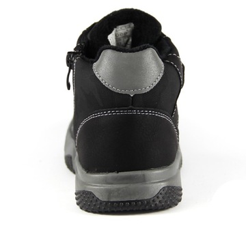 БОТИНКИ ДЛЯ МАЛЬЧИКОВ, УТЕПЛЕННАЯ ОБУВЬ, Светоотражатели, VELCRO 31