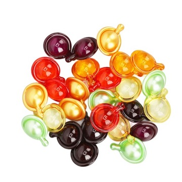 МАСЛЯНЫЕ КАПСУЛЫ ВИТАМИННАЯ СМЕСЬ ДЛЯ ВОЛОС, 30 ШТ, ГЛАДКИЕ