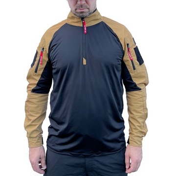 BLUZA TAKTYCZNA COMBAT SHIRT KOSZULKA TERMOAKTYWNA STRAŻ POŻARNA