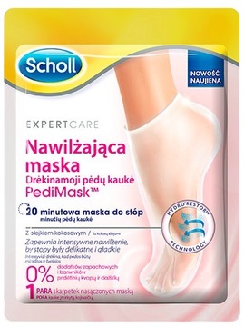 Scholl Expert Care Pedi Mask maska do stóp OLEJEK KOKOSOWY