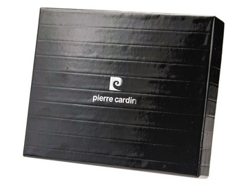 Prosty elegancki męski portfel skórzany z RFID