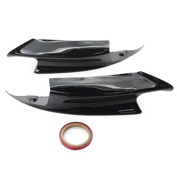 1 пара переднего сплиттера, спойлера на бампер для BMW E90 E92 E92 M3 07-2012
