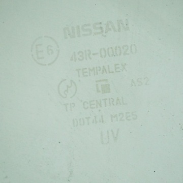 NISSAN 350Z 2003 PŘEDNÍ STRANA LEVÝ SKLO (OKNO) DVEŘE