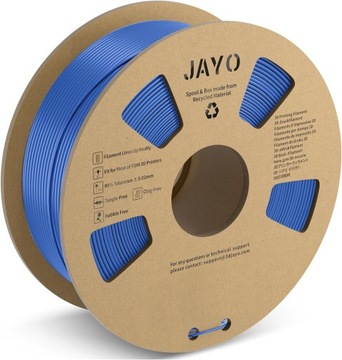Filament Do Drukarki 3D JAYO 1,75MM PLA PRO 1,1Kg szaro-niebieski