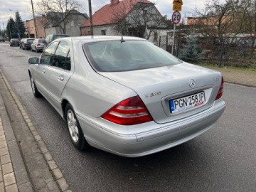 Mercedes Klasa S W220 Sedan 3.2 (320 CDI) 197KM 2002 Mercedes-Benz Klasa S Mercedes-Benz Klasa S W220 320 NAVIDVD Automat Tempo, zdjęcie 1
