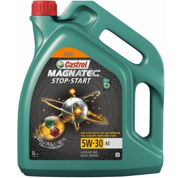 CASTROL MAGNATEC STOP-START 5W-30 A5 5L NIEMIECKI - WYPRZEDAŻ