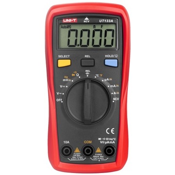 Измеритель тока MULTIMETER UNI-T UT133A большой ЖК-дисплей