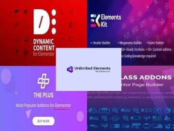 Pakiet Elementor Pro + 6 wtyczek + GRATISY !
