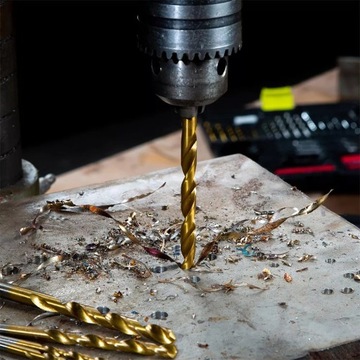 НАБОР ТИТАНОВЫХ СВЕРЛ 170 EL ТИТАНОВЫЕ СВЕРЛА ПО МЕТАЛЛУ ПРОЧНЫЕ И ПРОЧНЫЕ!!