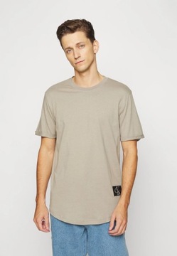 Calvin Klein Jeans BADGE TURN UP SLEEVE - T-shirt