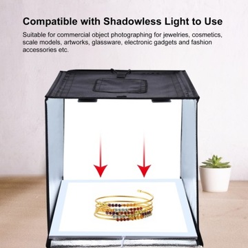 СТОЛ-ПАЛАТКА Shadowless 40 x 40 см LED 24Вт 6x ФОН