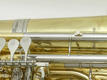 Yamaha YBB-641 Bb Туба отремонтированный футляр + мундштук DR24-133