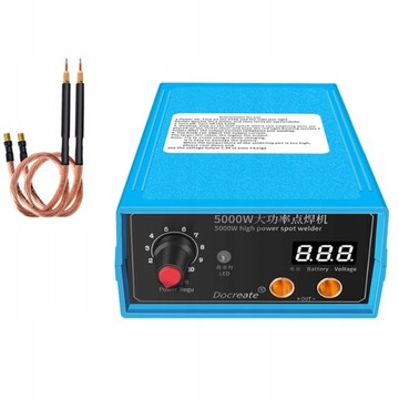 Profesjonalna zgrzewarka akumulatorowa typu pedałowego o dużej mocy