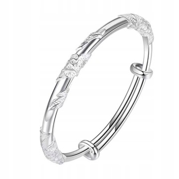 Solid silver bracelet for women