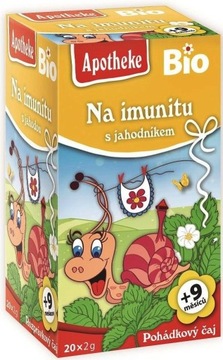 BIO Herbatka DLA DZIECI Apotheke 20 torebek Dzika Róża Rokitnik Wzmacnia