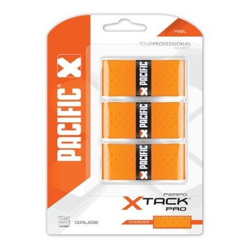 Owijki wierzchnie PACIFIC X-TACK PRO PERFO Overgrip Pomarańczowe 3 szt