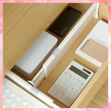 НАБОР ОРГАНАЙЗЕРОВ ДЛЯ ЯЩИКА РАЗДЕЛИТЕЛЬ БЕЛЫЙ ГЛЯНЦЕВЫЙ БЕЛЫЙ 4 ШТ.