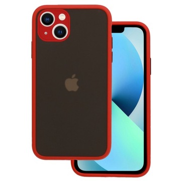 Case Color Button Bumper do Iphone 13 Pro Czerwo
