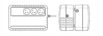 ИБП CYBERPOWER BU650E-FR
