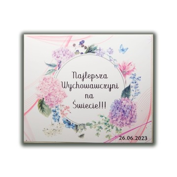 Podziękowanie dla nauczyciela pudełko Merci