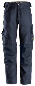Snickers Spodnie Canvas+ Stretch Navy 6324