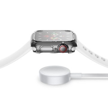 Чехол Spigen Ultra Hybrid для Apple Watch 4/5/6/SE (40 мм) - прозрачный